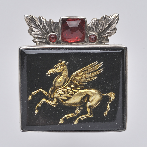 Pegasus Ring, SilverTownArt Greek Jewelry Shop